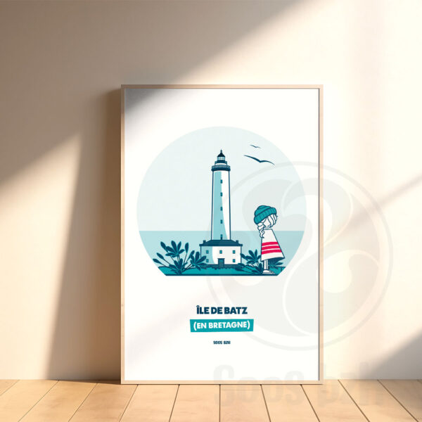 Affiche Île de Batz