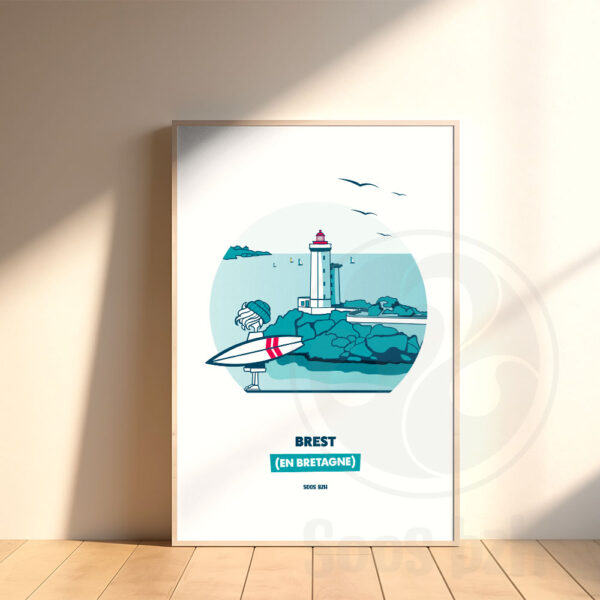 Affiche Brest