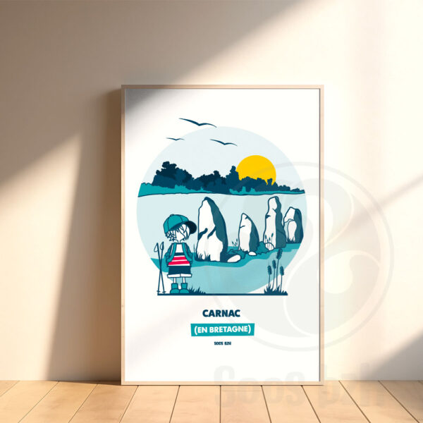Affiche Carnac