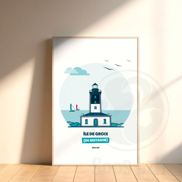Affiche Île de Groix