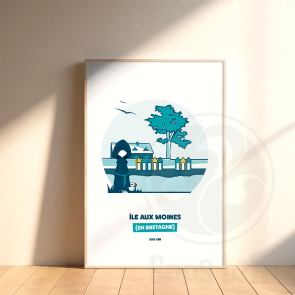 Affiche Île aux Moines
