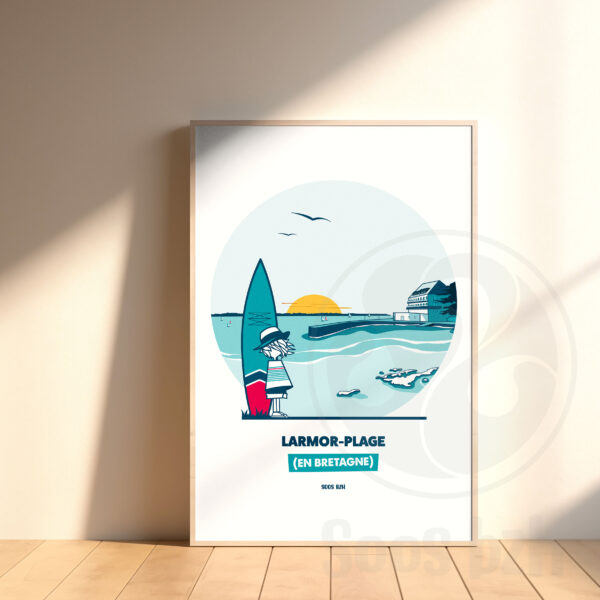 Affiche Larmor-Plage