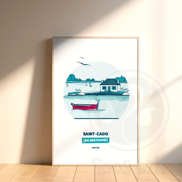 Affiche Saint-Cado