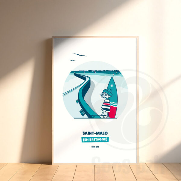 Affiche Saint-Malo